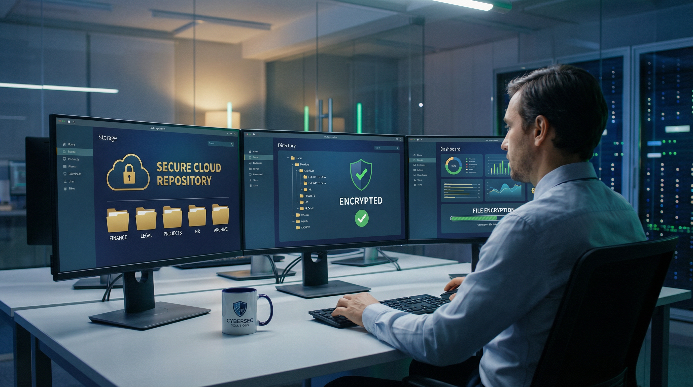 إدارة الملفات